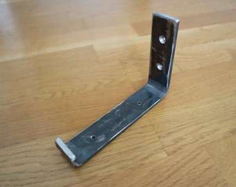 Stalen muurbeugel voor plank in industriële stijl, steun voor plank van 15 cm, omgekeerde beugel voor vintage loftdecoratie