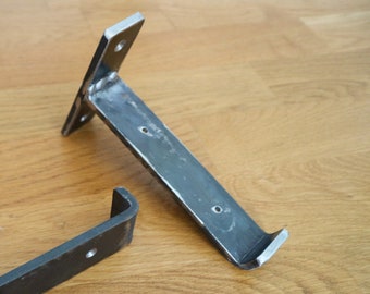 Plankdrager in industriële stijl, stalen drager, aanpasbare maat, vintage loft decoratie drager