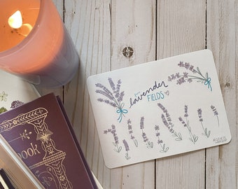 from Lavender Fields - Purple Floral Planner and Bujo Sticker Sheet