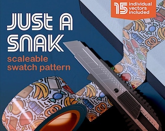 Solo un diseño de patrón de serpiente