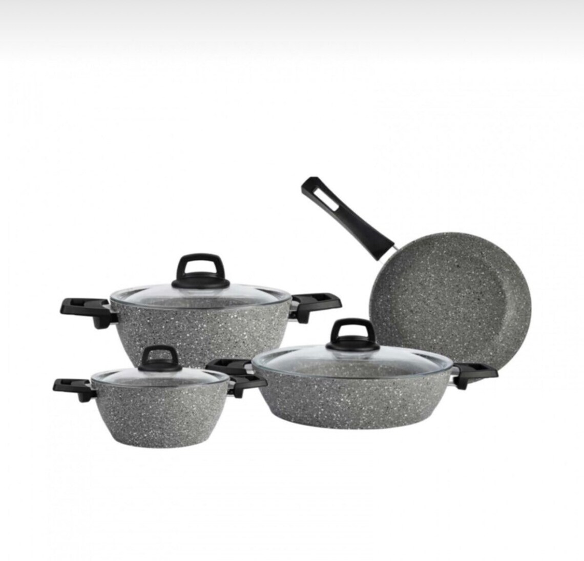 Turkish stone cookware set Stone cookwarecookware Etsy