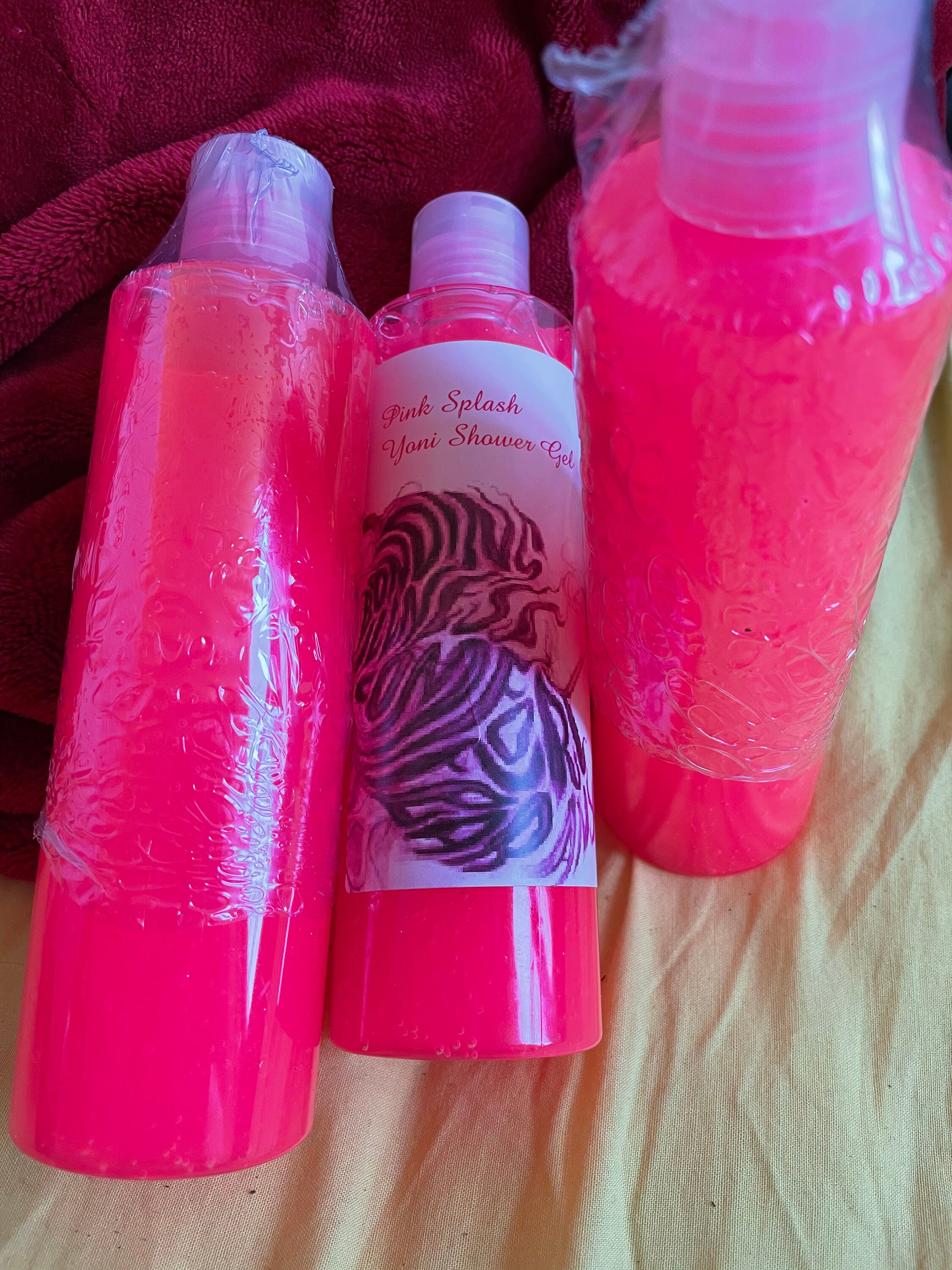 Pink Splash Yoni shower Gel 8oz Etsy