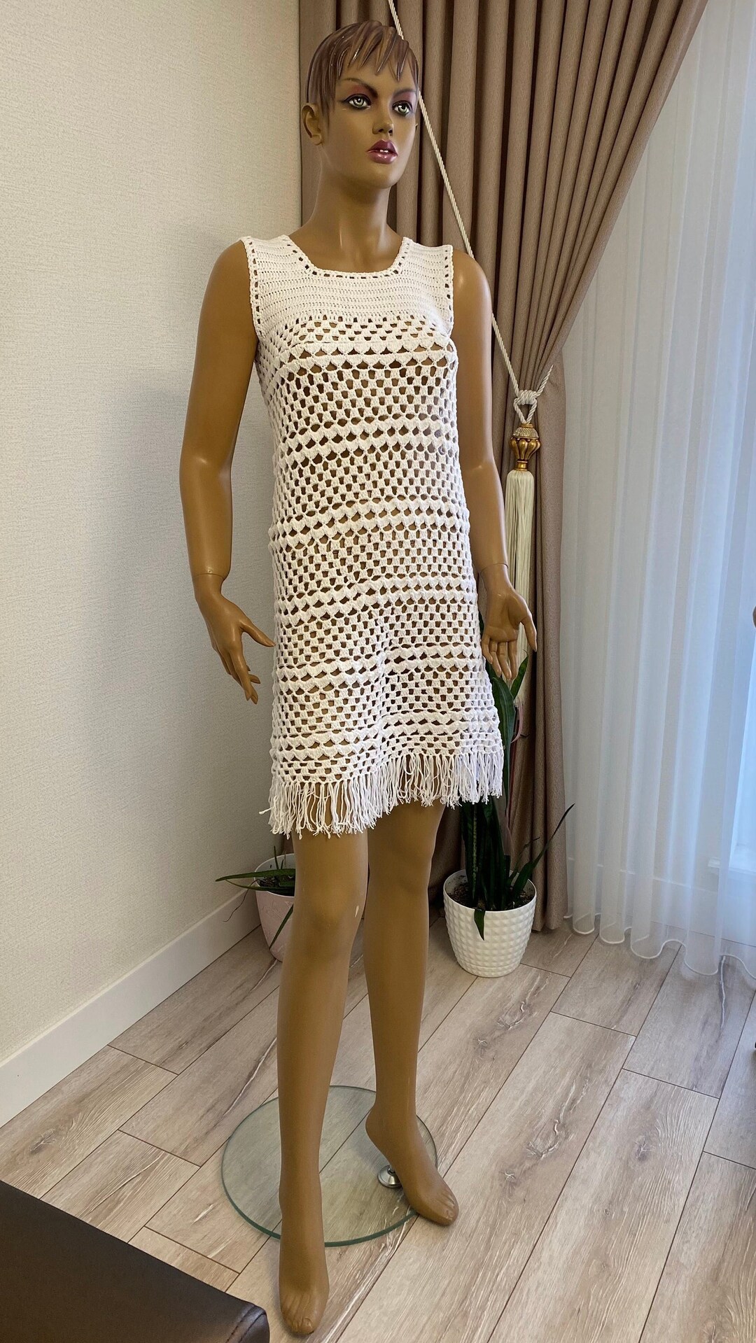 Crochet Beach Dress Crochet Festival Dress Crochet Summer Dress