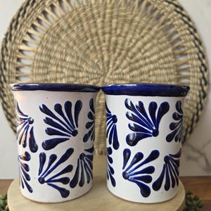 Handcrafted Talavera  Cup, Mexican Mug, Coffee Cup, Hand painted, Barro, Ceramic, Set of 4
