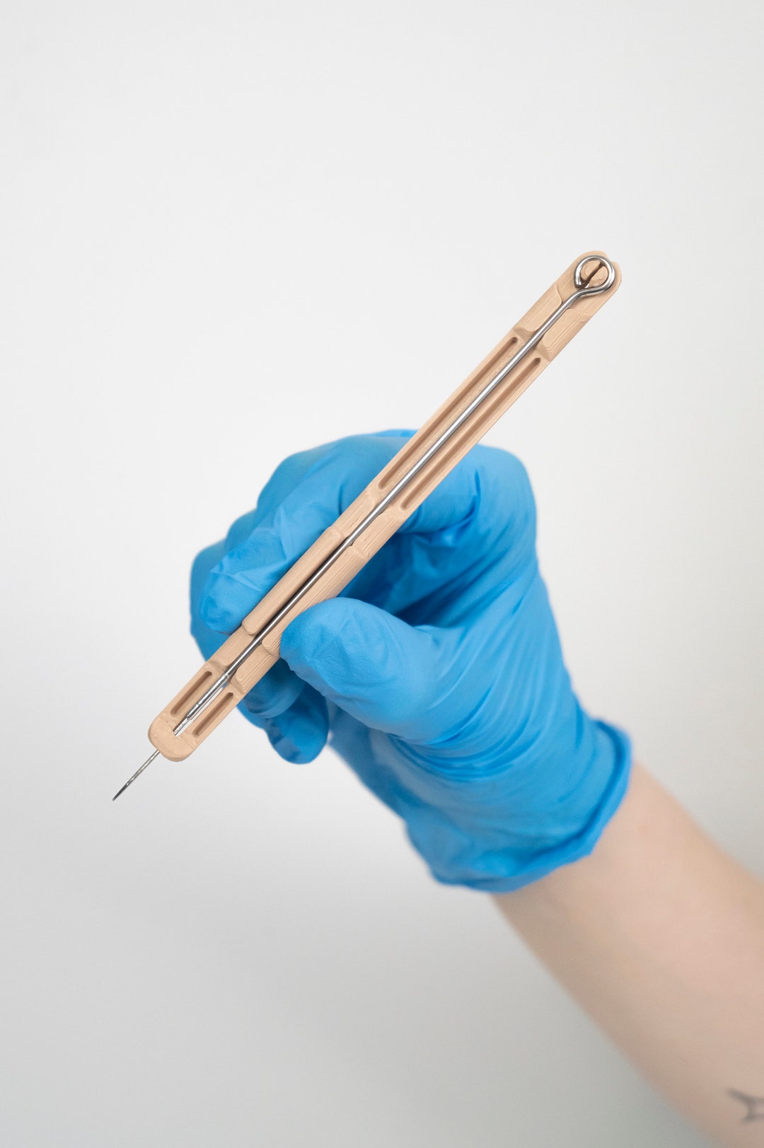 Biodegradable Hand Poke Tattoo Needle Holder Made in Our Etsy