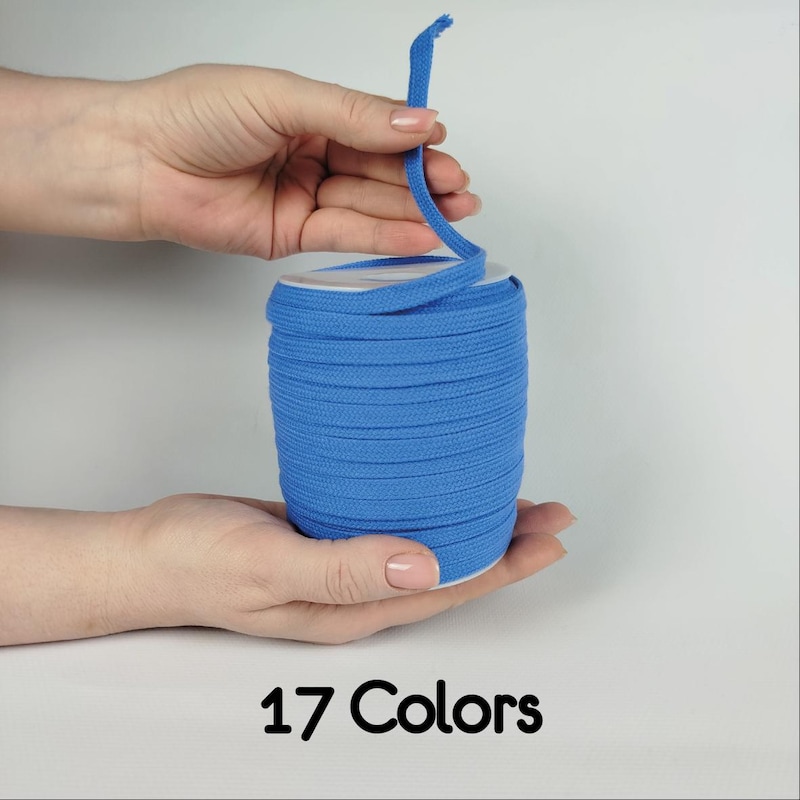 Flat Drawstring Cord - Etsy