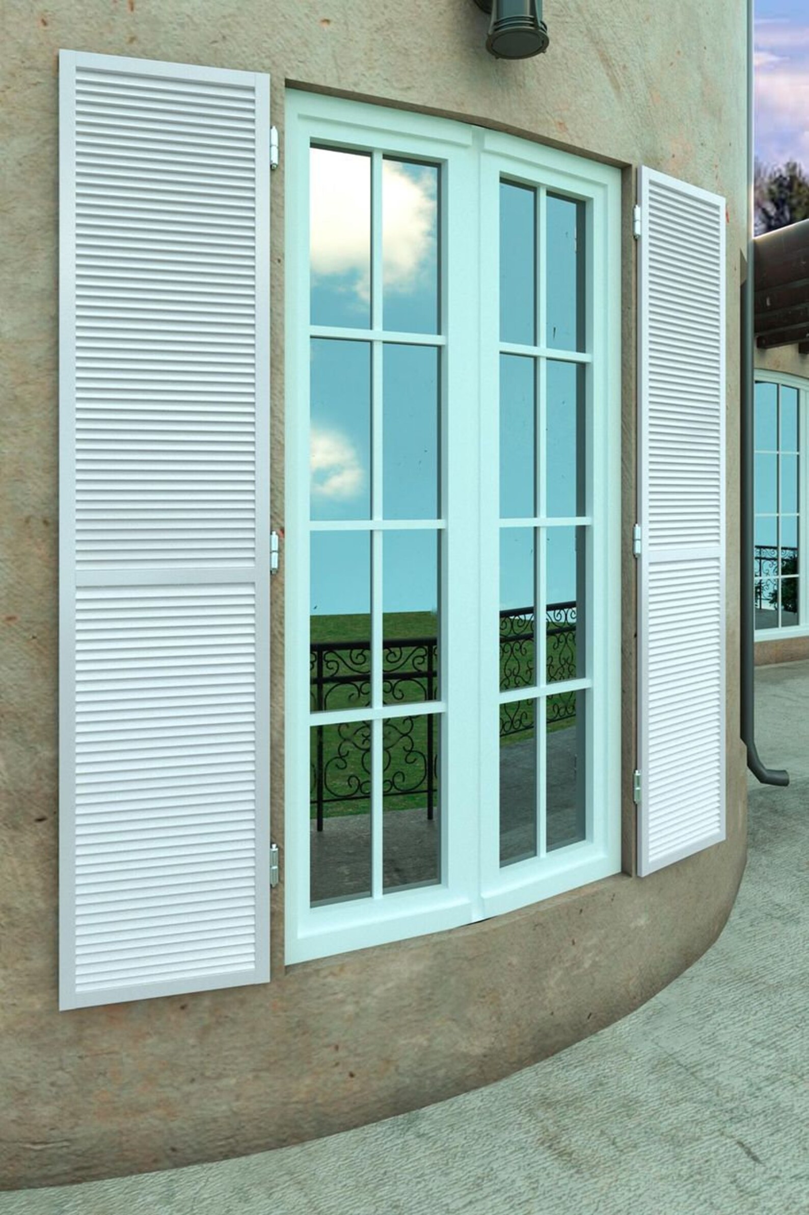 Louvered Doors Shutter Doors Windows Panels 594 mm 23 Etsy