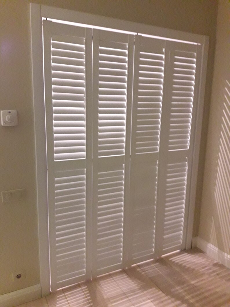 Louvered Doors Shutter Doors Windows Panels 394 mm 15 Etsy