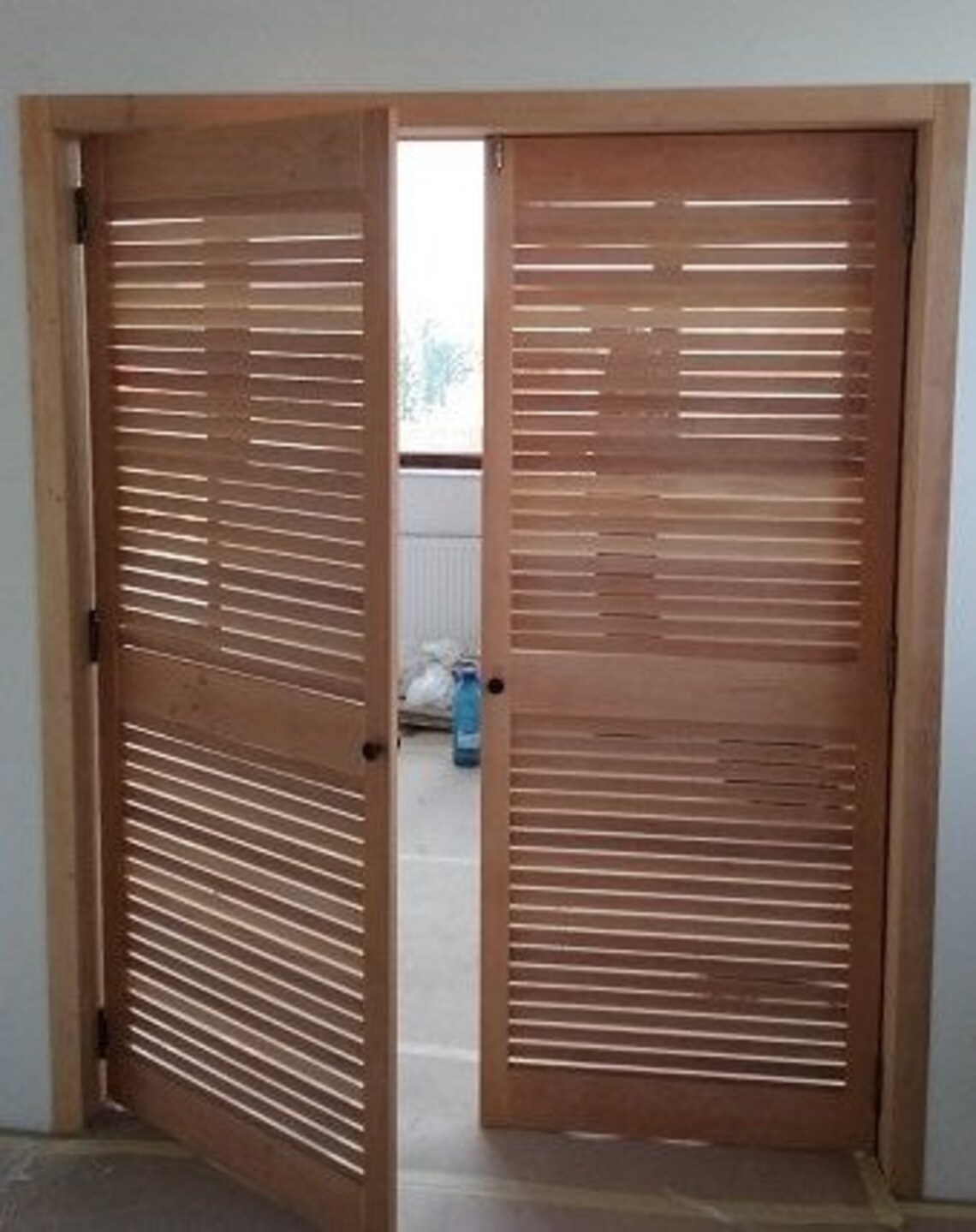 Louvered Doors Shutter Doors Windows Panels 594 Mm 23 Etsy