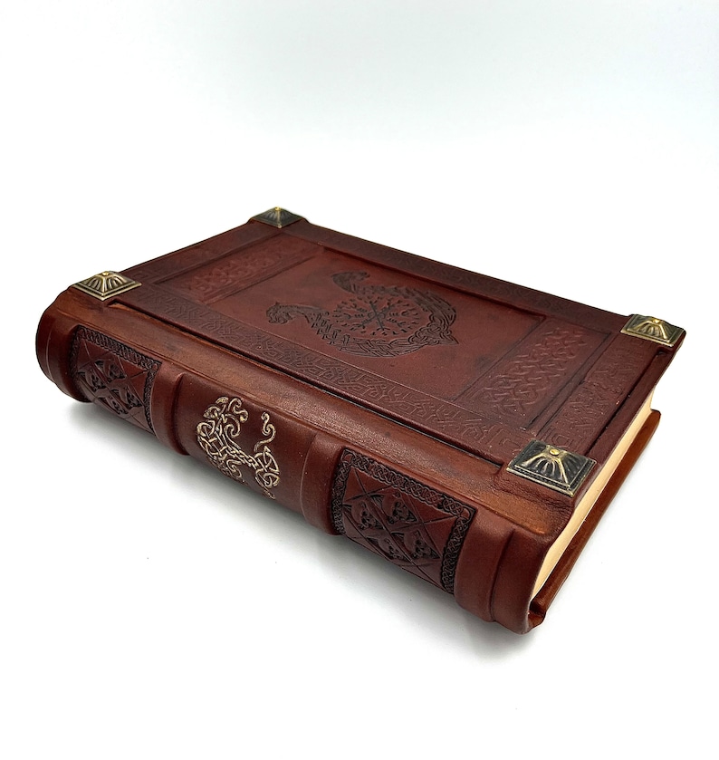Helm of Awe lederen dagboek, Viking Noors heidens boek afbeelding 2