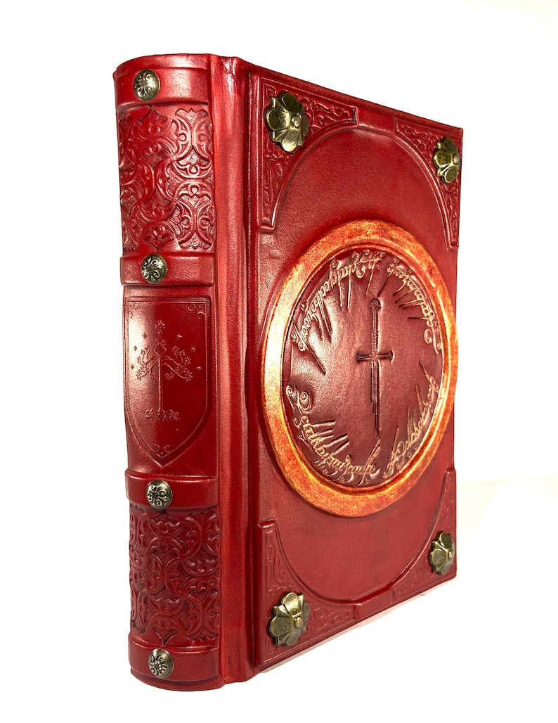 Lord of the Rings Leather Journal the Hobbit Book Tolkien Etsy