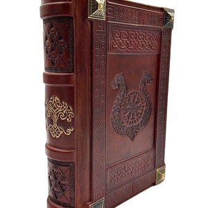 Helm of Awe lederen dagboek, Viking Noors heidens boek afbeelding 5