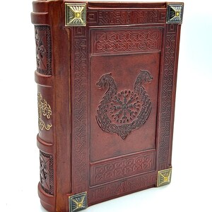 Helm of Awe lederen dagboek, Viking Noors heidens boek afbeelding 6