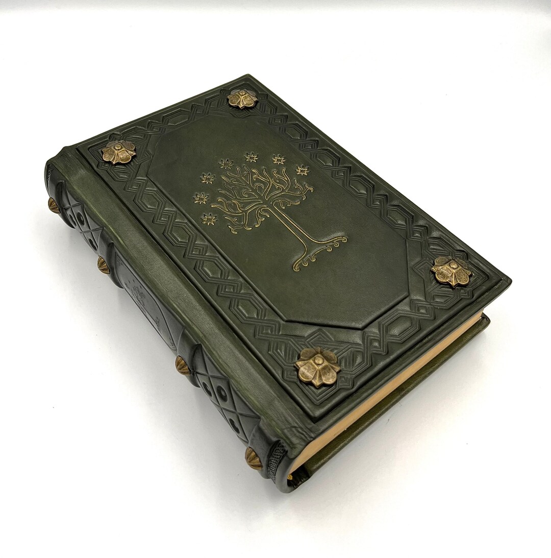 Lord of the Rings Leather Journal Medieval Styled Book the Tree of