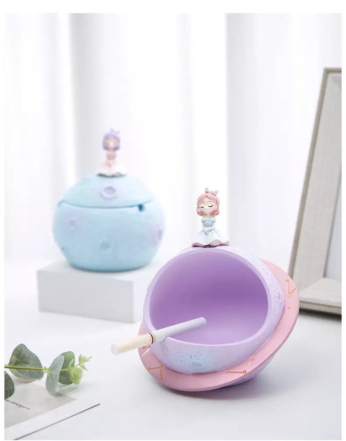 Resin Ashtray Gift for Her Cute Ashtray Home Decor Etsy UK