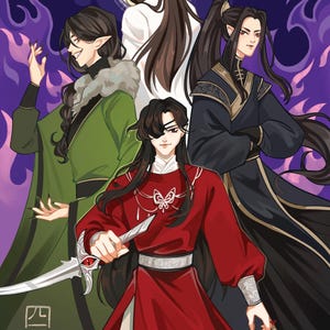 Heaven Official&#39;s Blessing Four Calamities Art Print