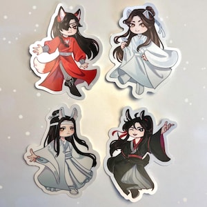 MXTX Stickers | Danmei Sticker | Laptop Sticker | Vinyl Sticker