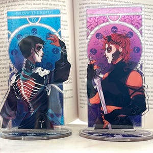 The Locked Tomb Acrylic Standees | Gideon and Harrow