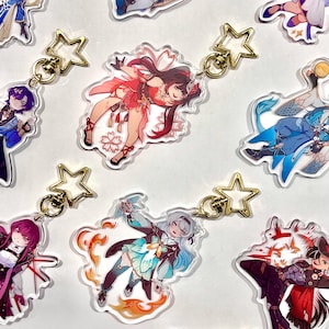 Honkai Star Rail Keychains