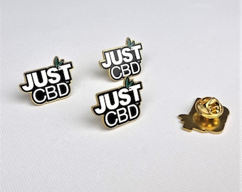 Brass Enamel Logo Lapel Pin, Custom Company Badge