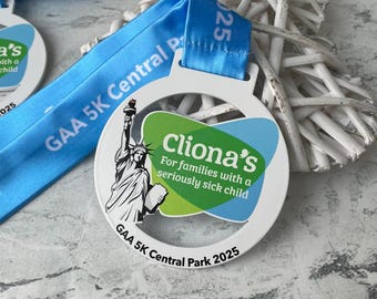 Personalized Charity Medals – Custom Logo, Durable Metal Award