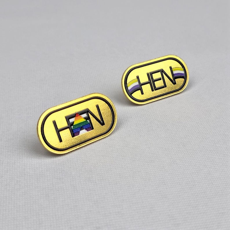 Contour Cut Brass Logo Lapel Pin/ Badge Badge / Etsy