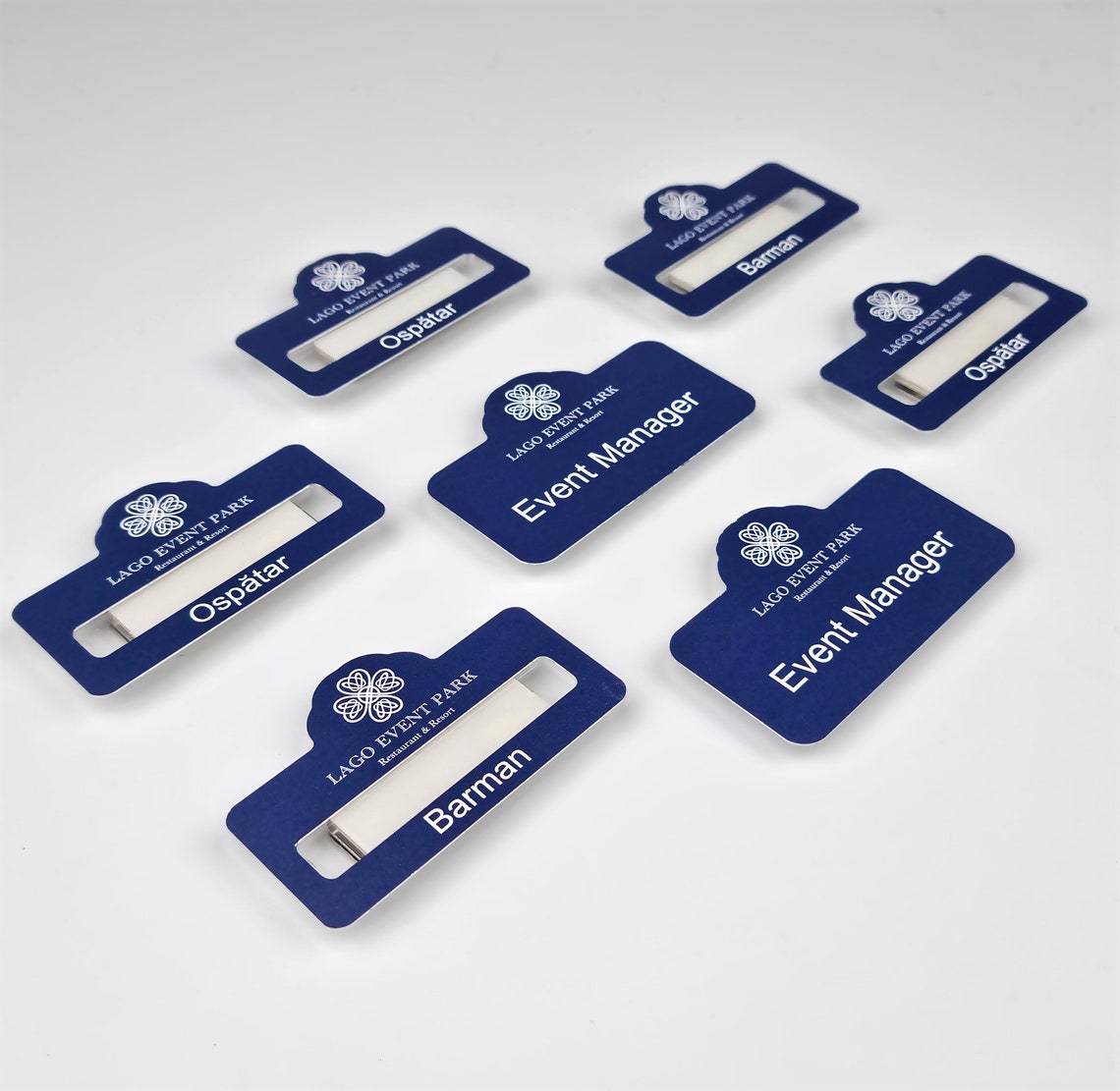 Multiple Use Name Tags Personalized Employee Office Name Etsy