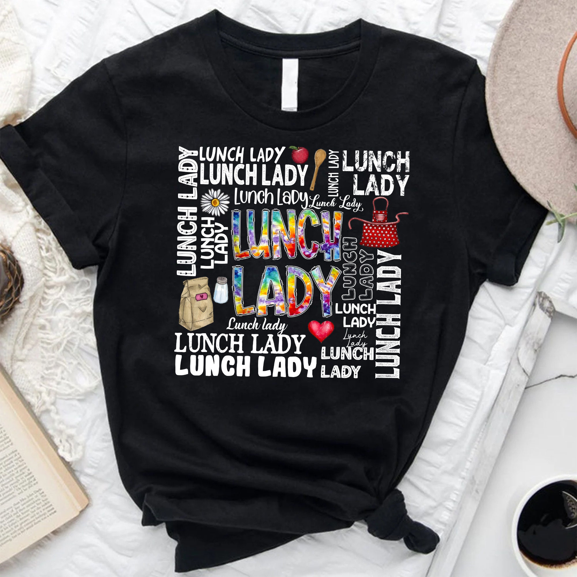 Discover Lunch Lady Shirt, Lunch Lady Gift, Lunch Lady Tee, Cafeteria Worker, School Cafeteria, Lunch Lady Life, Cafeteria Team Shirts