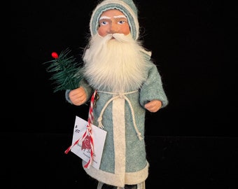 7” Reproduction German Antique Santa Candy Container