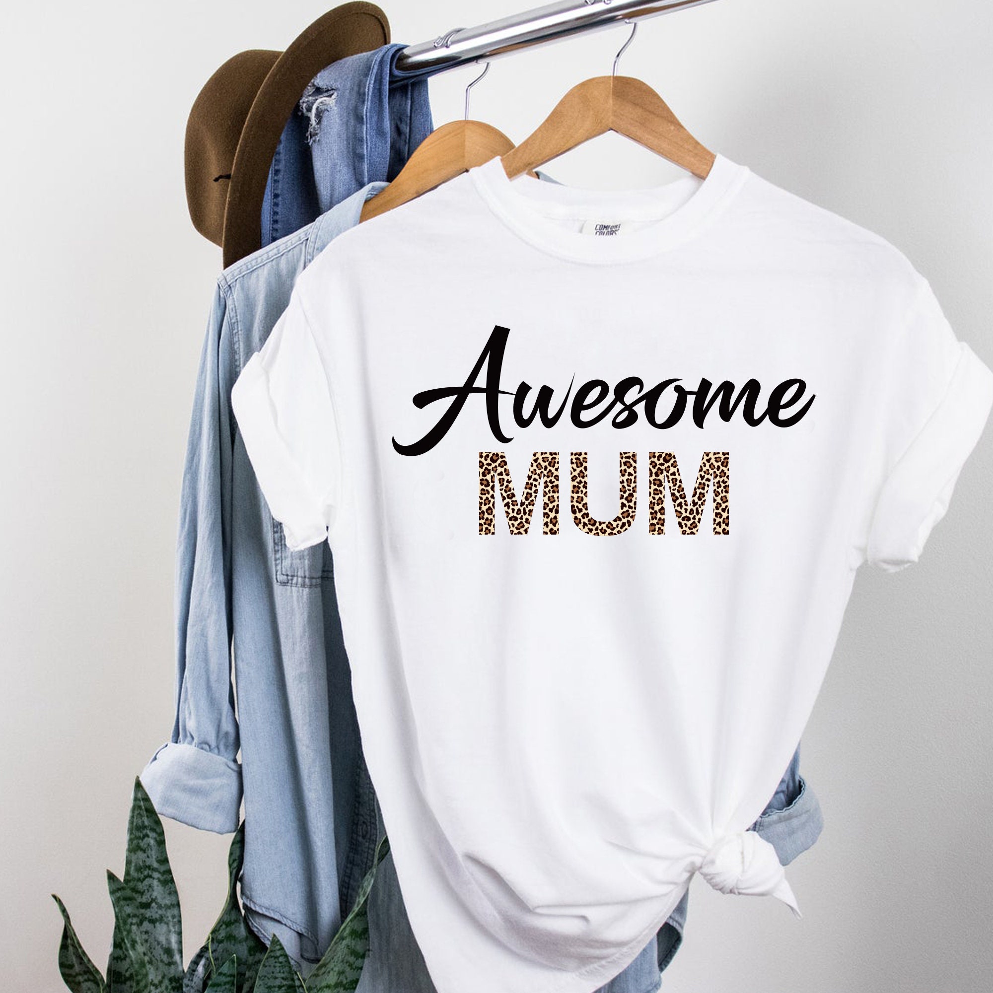 awesome mum t shirt