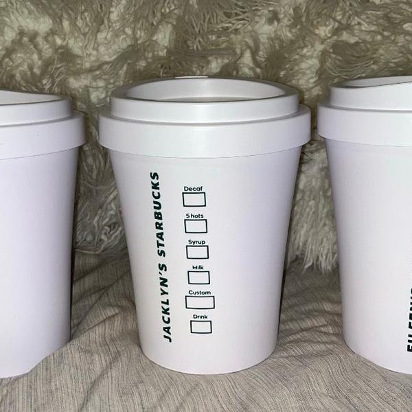 Coffee cup Trash can | Coffee Trash Can/Waste Bin | Coffee Bar | Coffee Bar Decor | Personalized Coffee Cup | Trash Bin