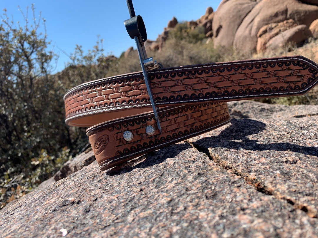 Basket Weave Belt Etsy