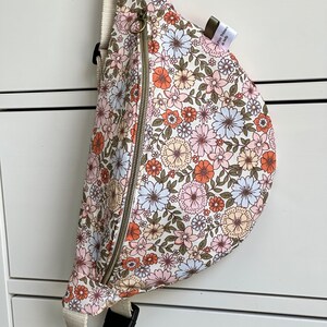 Sac banane liberty liberty fond ecru