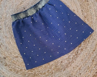 Jupe élastique fille 6 mois à 12 ans