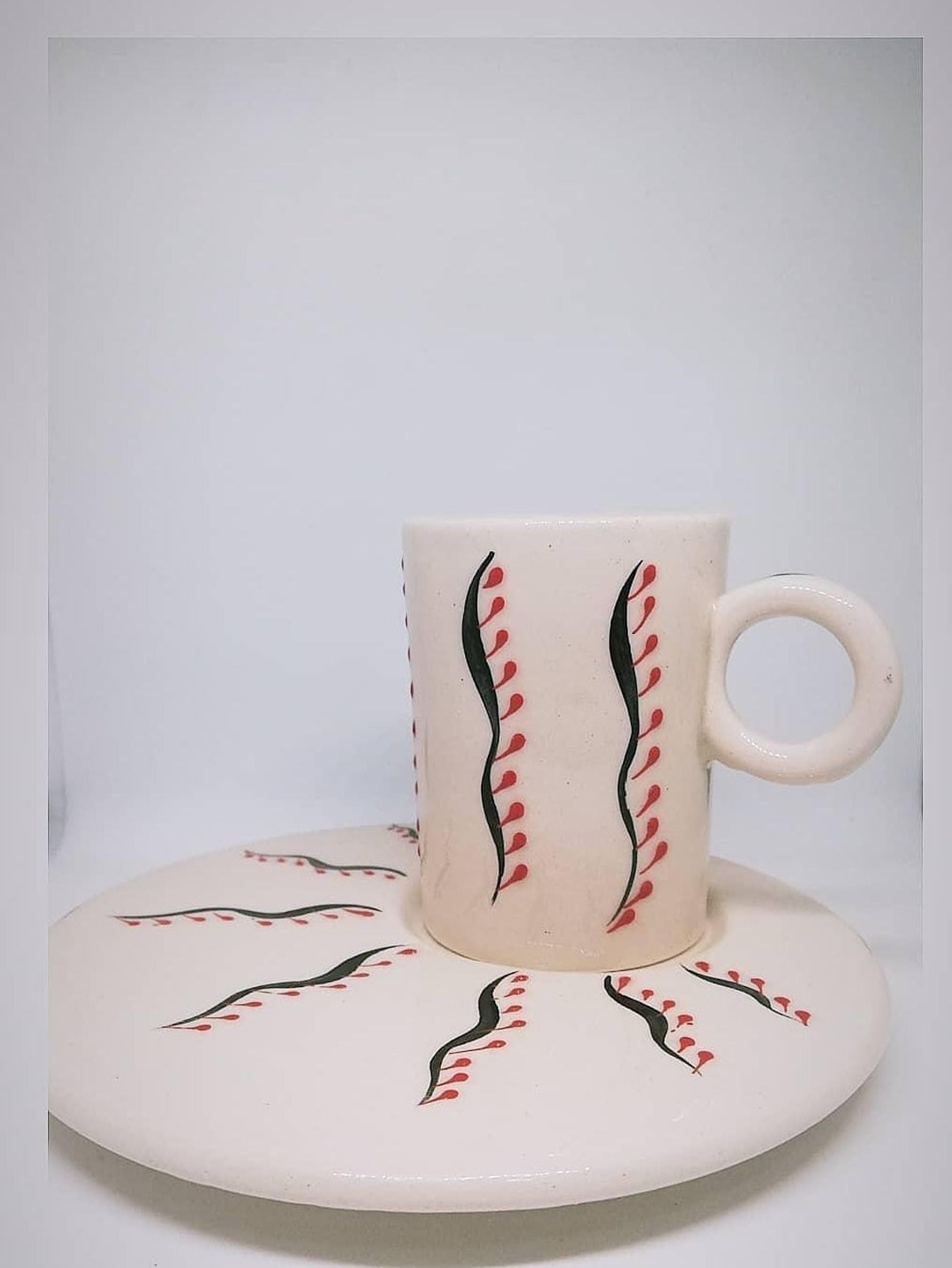 Seramik el yapımı tasarım fincan kahve fincanı espresso Etsy