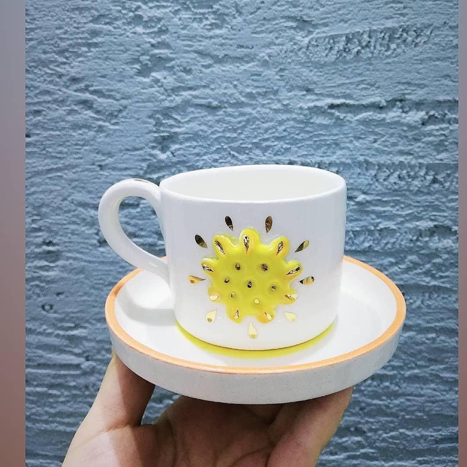 Seramik el yapımı kahve fincan seti espresso fincanı ev Etsy
