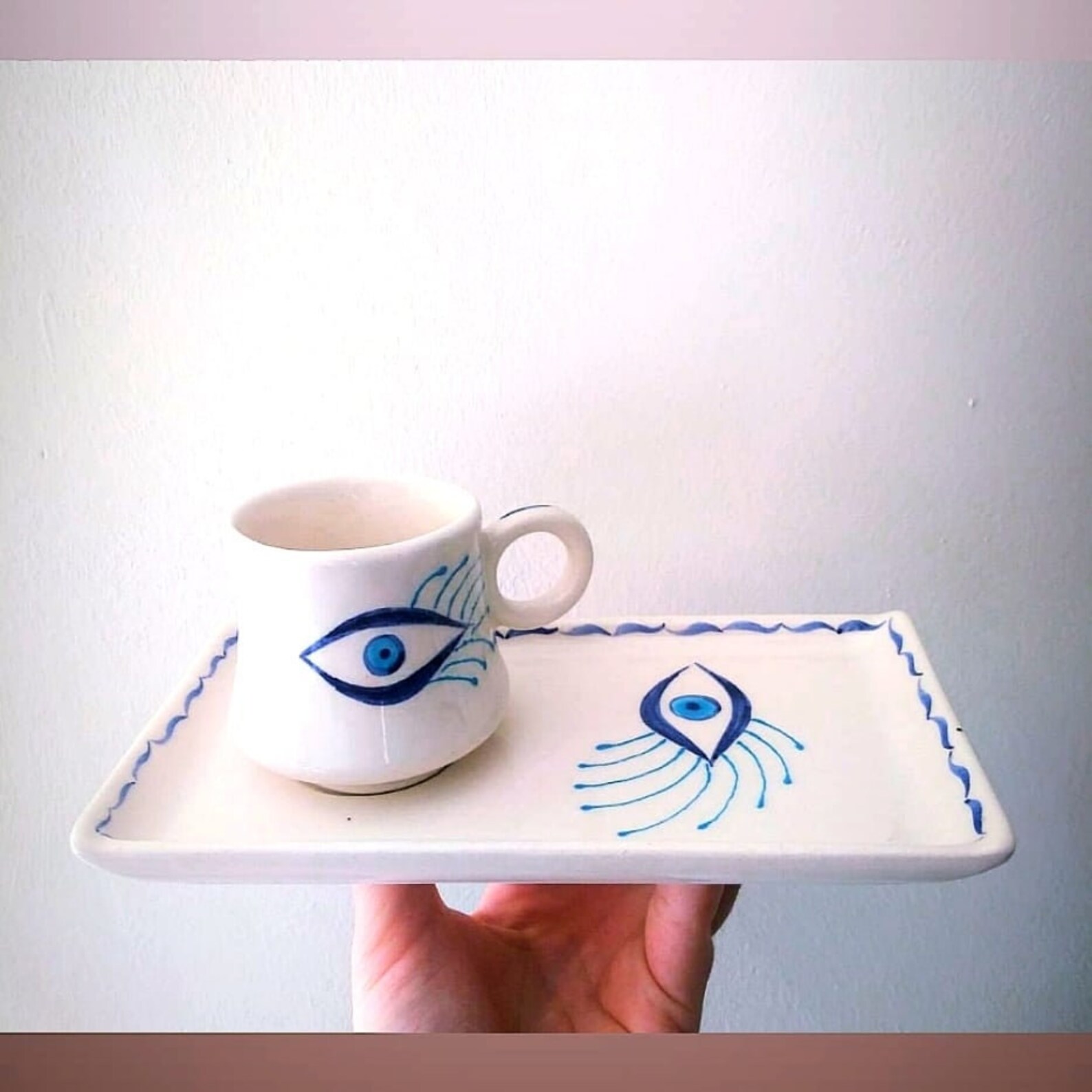 Seramik espresso fincanı.kahve veya çay bardağı porselen Etsy