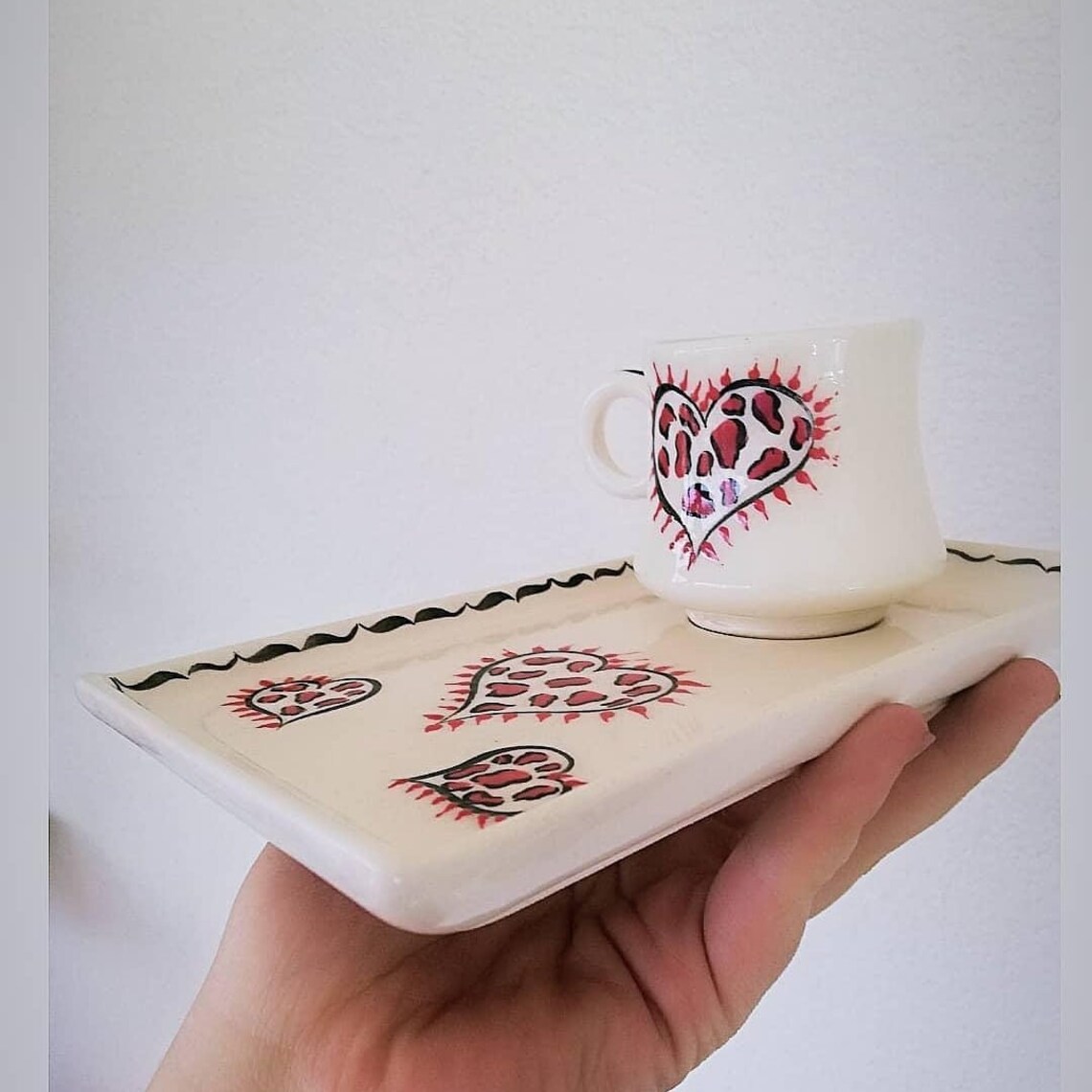 Seramik el yapımı kahve fincan seti espresso fincanı ev Etsy