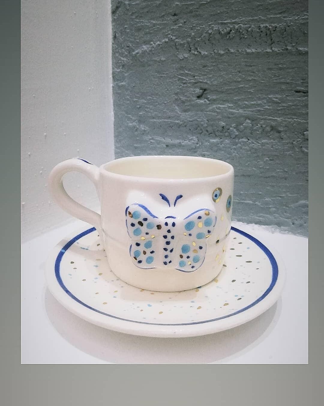 Seramik el yapımı kahve fincan seti espresso fincanı ev Etsy
