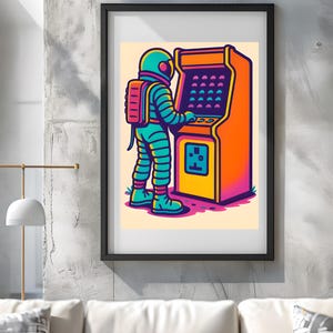 Space Age Decor: Futuristic and Retro Wall Art Prints - Instant Download