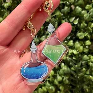 Magic Potion Charms | 2&quot; Potion Vial Keychain