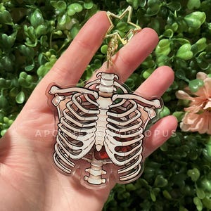 Ribcage Shaker Keychain