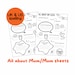 ALL ABOUT MOM &amp; Mum Printable Colouring Questionnaire Sheets - Etsy ...