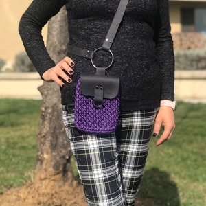 Borsa per telefono da donna, mini borsa a tracolla, regalo unico da donna, borsa per Iphone con tracolla, borsa a tracolla piccola, borsetta da donna elegante, regalo per lei
