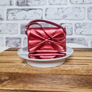 Rotes Leder-Kartenetui, rotes Leder-Kartenetui, Damen-Bussiness-Kartenetui, Umschlag-Kartenetui, Wristlet-Kartenetui, rotes Kreditkartenetui