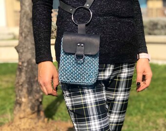 OQSC Small Crossbody Sling Bag - Lightweight Nylon Chest Bag For Phone & Essentials, Travel & Hiking - View #2