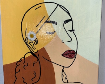 内面の美しさの絵画