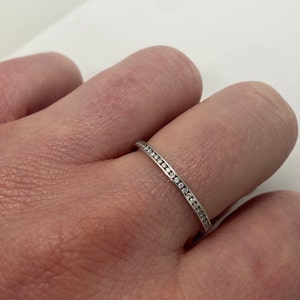 Great Condition Half Eternity Diamond 18ct