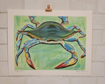 Maryland Blue 2. Giclee Print.