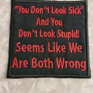 Funny Service Dog Patch